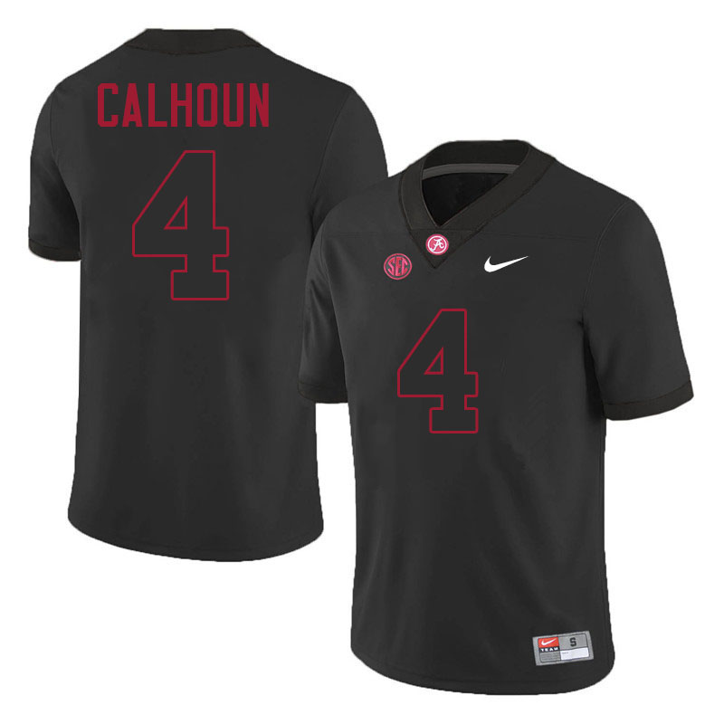 Cameron Calhoun Alabama Jersey,University Of Alabama Crimson Tide Football Jersey,Uniforms-Black